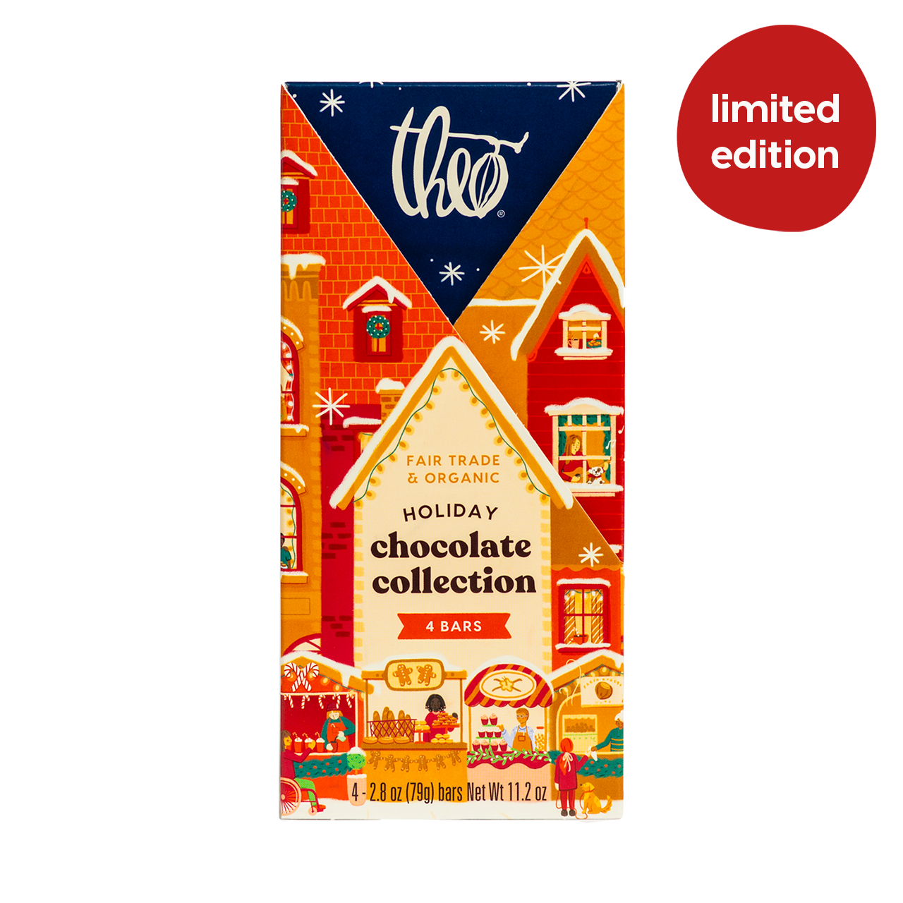 Holiday 4-Bar Variety Pack – Theo