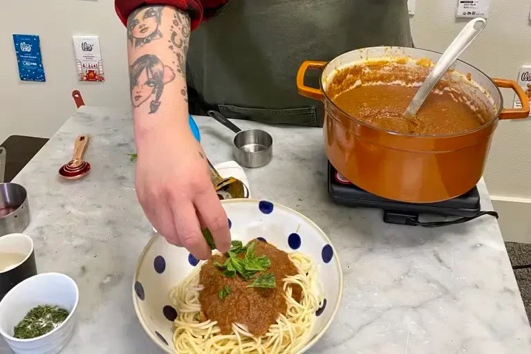 Andrew's Chocolate Pasta Sauce