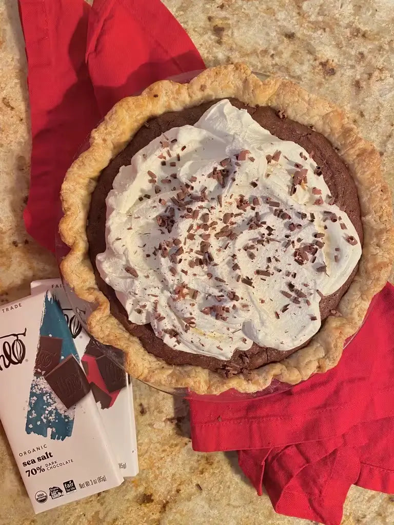 Chocolate Chunk Brownie Pie