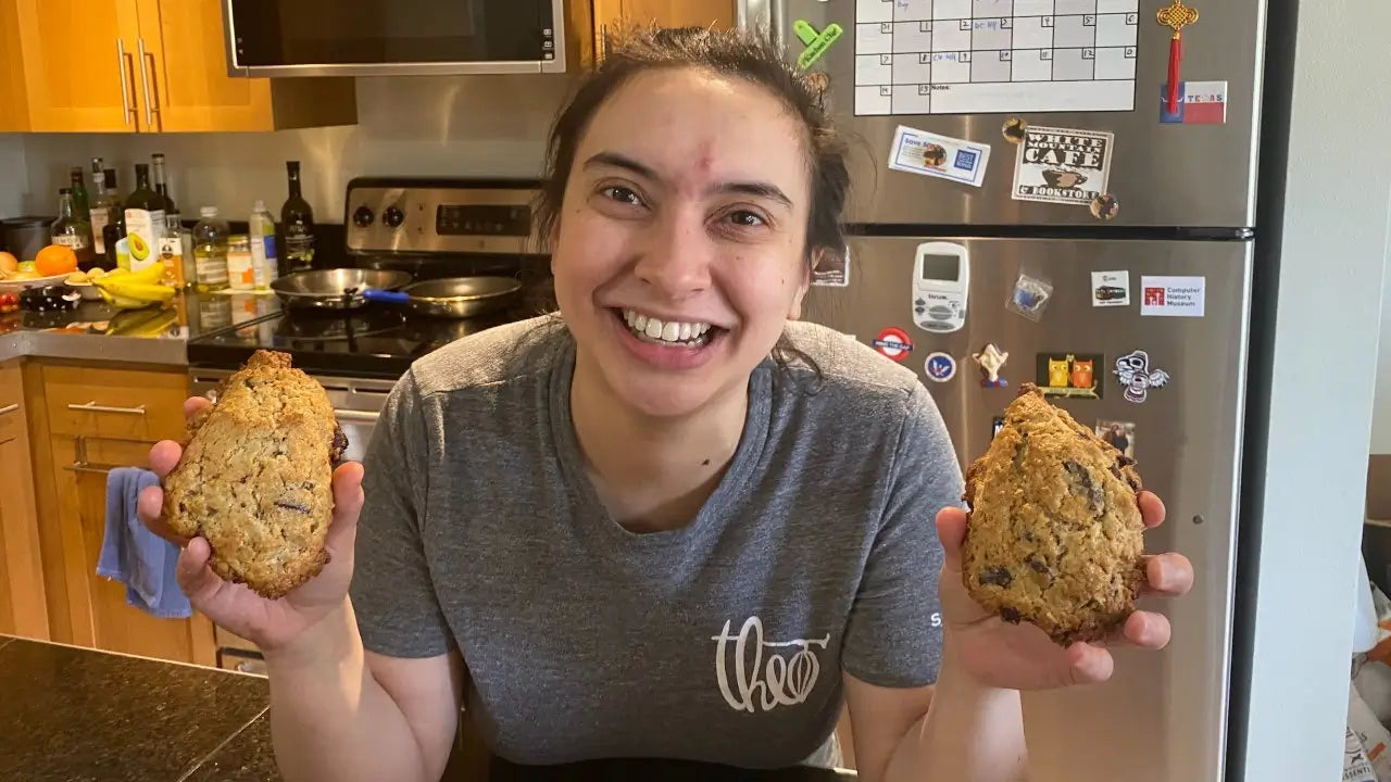 Chocolate Coconut Scones