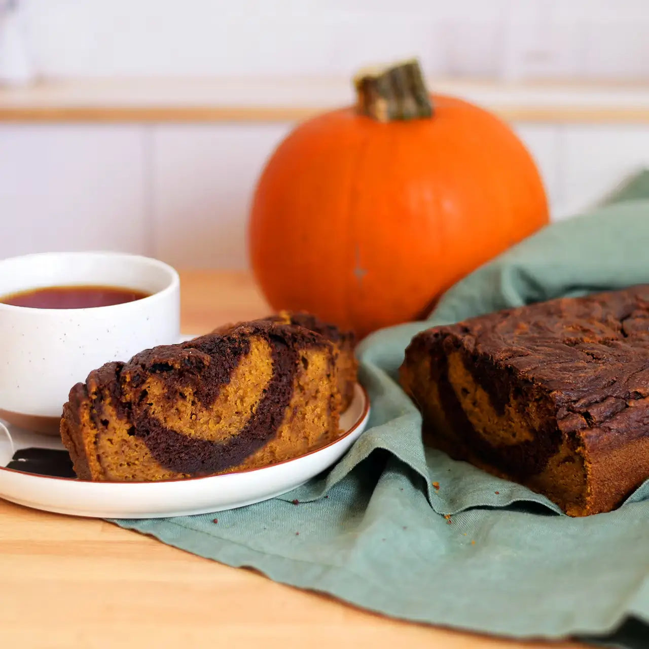 Chocolate Swirl Pumpkin Bread
