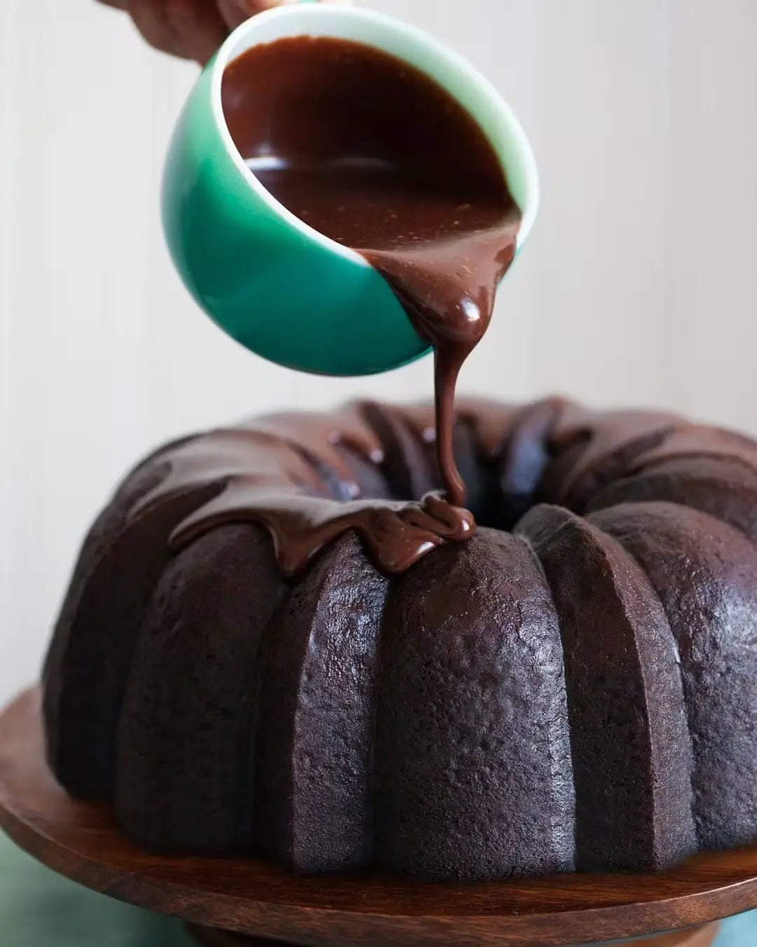 Dark Chocolate Stout Bundt Cake