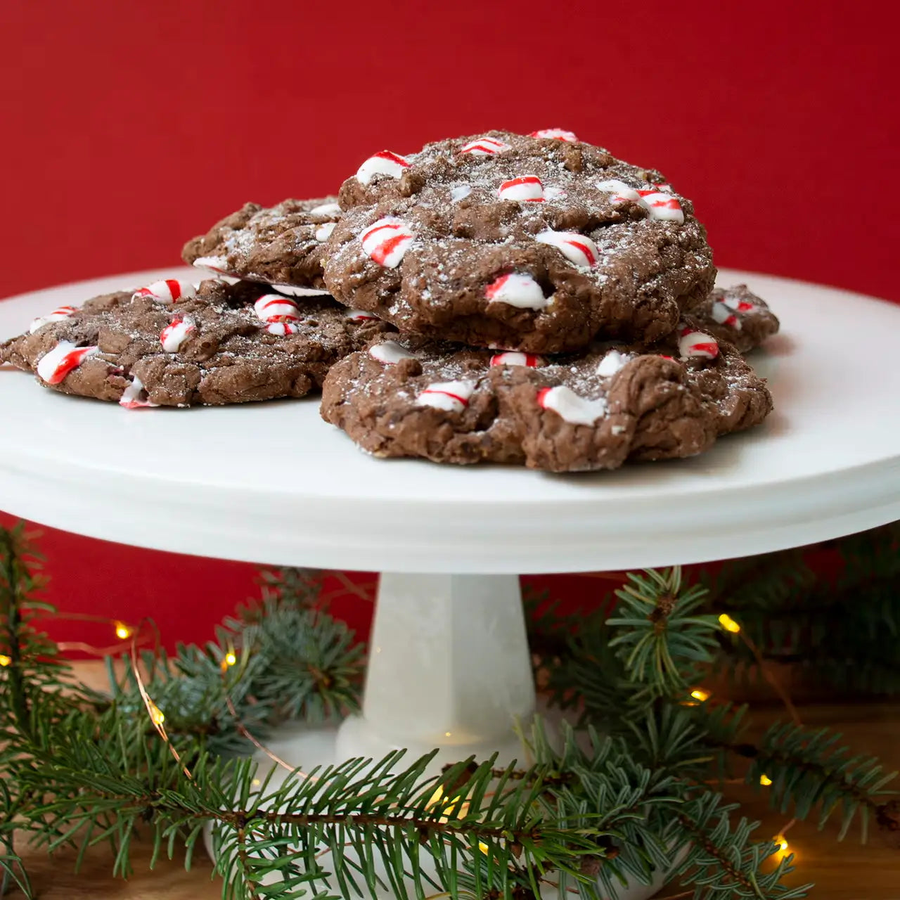 Peppermint Mocha Cookies