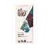 Theo Organic sea salt 70% dark chocolate bar packaging on a white background