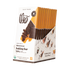 Box of 10 Theo Organic bittersweet baking bars on a white background