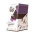 Box of 10 Theo organic extra bittersweet baking bars on a white background