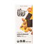 Theo Organic Salted Almond 70% Dark Chocolate packaging on a white background