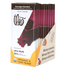 Box of 12 Theo Organic Pure Dark 85% chocolate bars on a white background