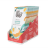 Box of 12 Theo Organic Coconut Almond 70% Dark Chocolate packaging on a white background