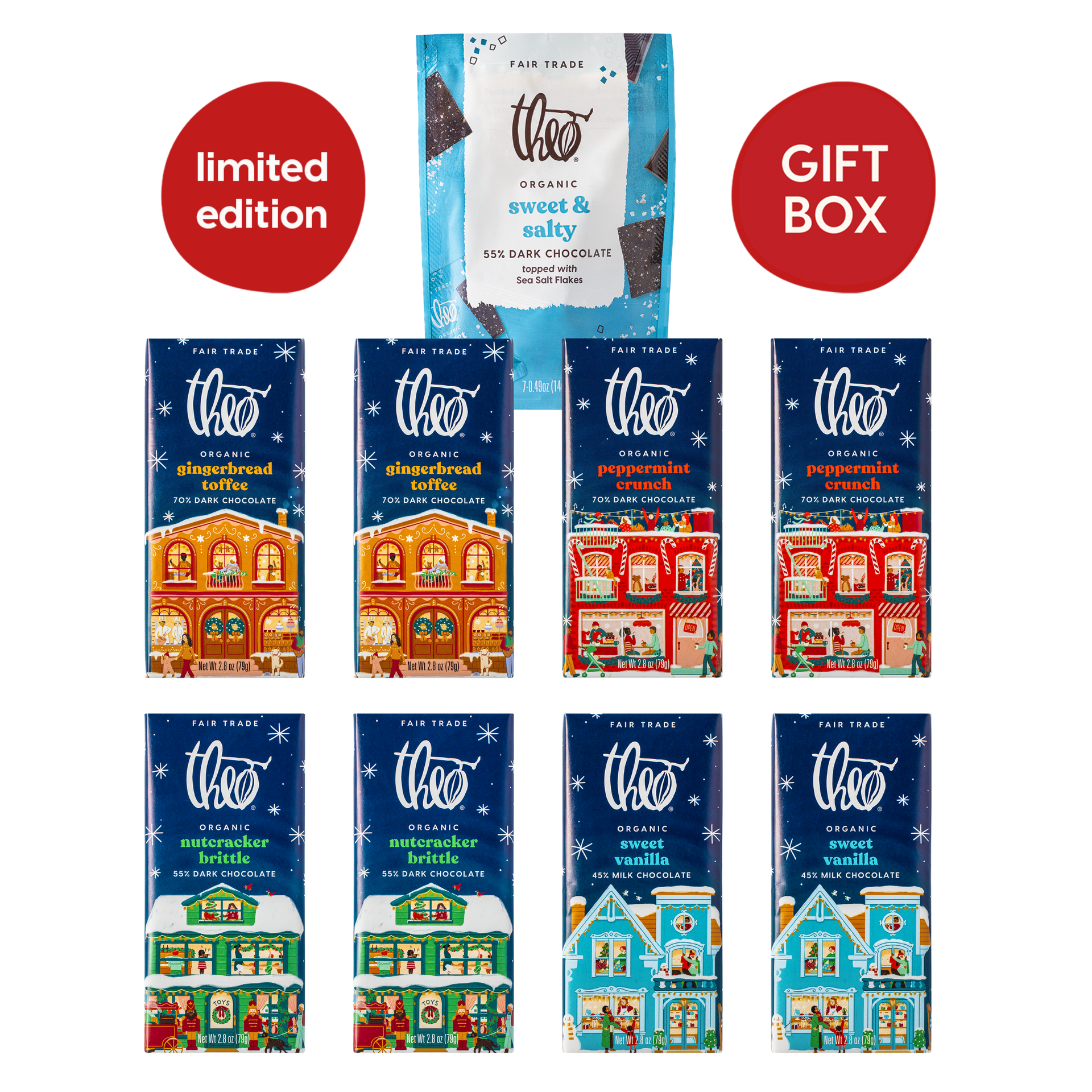 Holiday Cheer 9-Count Variety Pack – Theo