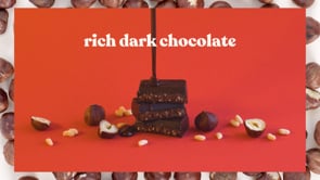 Rich dark chocolate. Chocolaty hazelnut butter. Crunchy rice crisps. Chocolate filled to perfection. Theo hazelnut crisp filled 70% dark chocolate bar